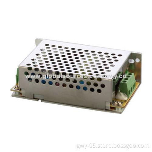 Switch power supply with single output of 5.2V, 21W, measures 100x 58x 31mm
